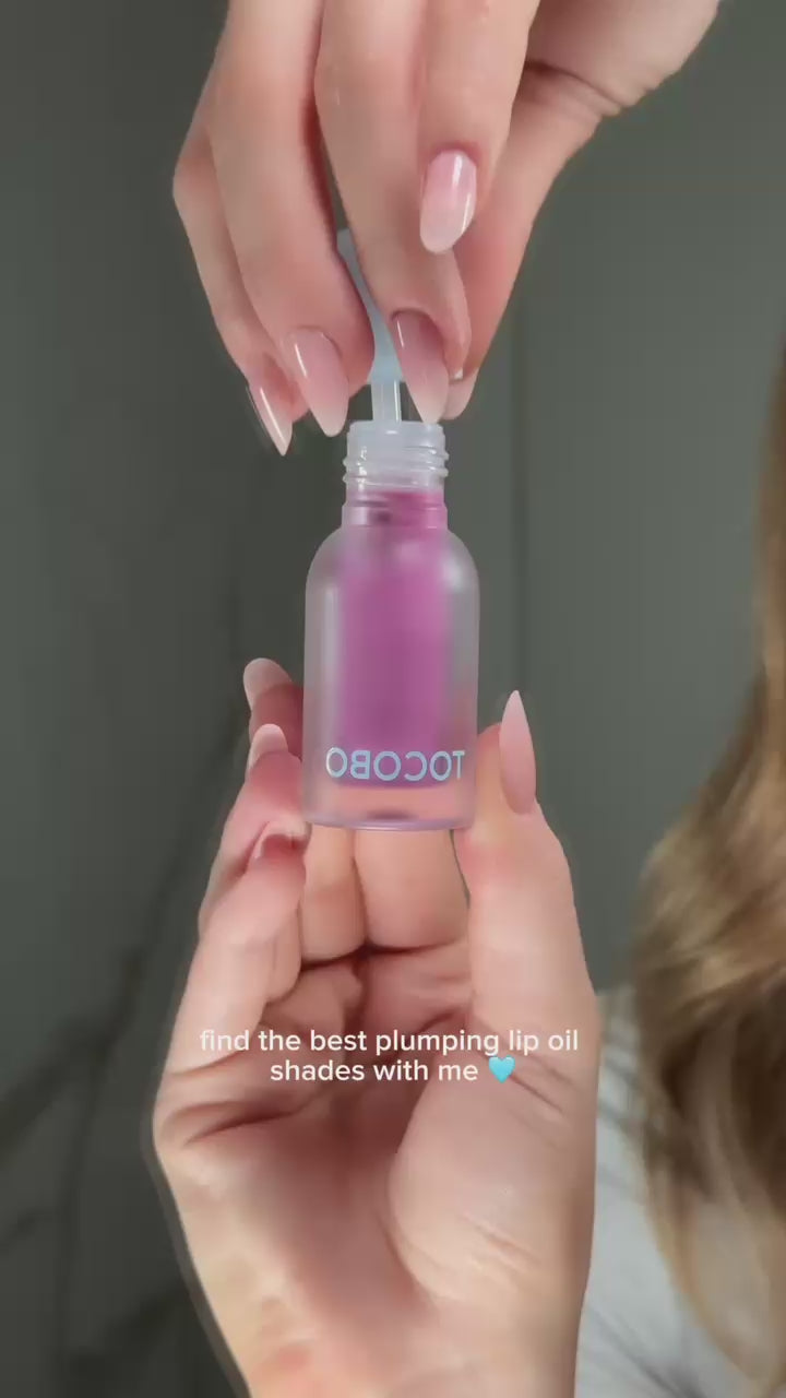 Cargar video: Tocobo Juicy Berry Plumping Lip Oil